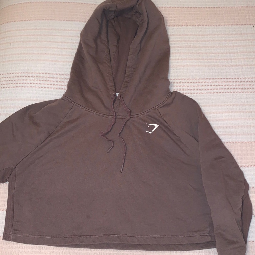 Cropped hoodie